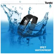 Toreto TOR-99 Activity Tracker, Bluetooth - Black Smartwatch