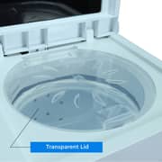 Nobel Twin Tub Semi Auto Washer White 15 Kgs NWM1501