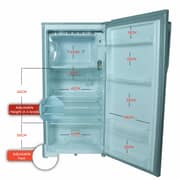Nobel Single Door Refrigerator 170 Litres NR180SSN