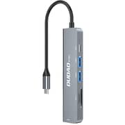 Dudao INDUHU6000TC 6 In 1 USB Type-C Hub