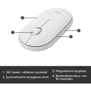 Logitech Wireless Keyboard and Mouse Combo 10.7cm White