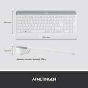 Logitech Wireless Keyboard and Mouse Combo 10.7cm White