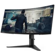 Lenovo G34w-10 Gaming Monitor - 34-inch (3440 X 1440) Ultra-wide Display | 144hz | Tilt Height Adjustable Curved Monitor | Amd Freesync