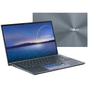 Asus Zenbook 14 Laptop - 11th Gen Core i7 2.8GHz 16GB 1TB 2GB WIn10 14inch FHD Grey English/Arabic Keyboard UX435EG A5009T (2021) Middle East Version