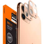 Spigen Camera Lens Screen Protector [2 Pack] Designed For Apple Iphone 11 Pro/iphone 11 Pro Max - Gold