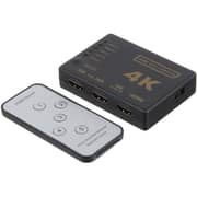 موزع HDMI لاسلكي من كيندكس مع جهاز تحكم عن بعد بالأشعة تحت الحمراء - أسود