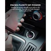 Aukey Dual Port Fast Car Charger Black