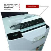 Nobel Top Load Washer White 8 Kgs Fully Automatic Pump NWM800T