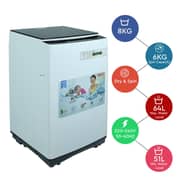 Nobel Top Load Washer White 8 Kgs Fully Automatic Pump NWM800T