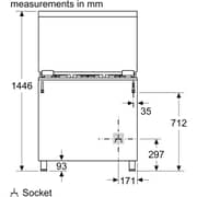 Bosch 5 Gas Burners Cooker HGX5H0W50M