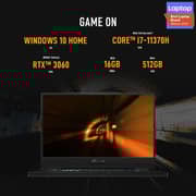 Asus TUF Dash F15 Gaming Laptop - 11th Gen – Core i7 3.3GHz 16GB 512GB 6GB Win10Home 15.6inch FHD Eclipse Gray NVIDIA GeForce RTX 3060 FX516PM HN023T (2021) Middle East Version