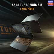 Asus TUF Gaming F15 Gaming Laptop - 11th Gen – Core i7 2.3GHz 16GB 1TB 6GB Win10Home 15.6inch FHD Graphite Black NVIDIA GeForce RTX 3060 FX506HM HN014T (2021) Middle East Version