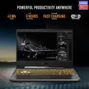 ASUS TUF F15 (2021) Gaming Laptop - 11th Gen / Intel Core i5-11400H / 15.6inch FHD / 8GB RAM / 512GB SSD / 4GB NVIDIA GeForce RTX 3050 Graphics / Windows 10 Home / English & Arabic Keyboard / Eclipse Grey / Middle East Version - [FX506HC-HN002T]