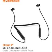 Riversong EA65 StreamN+ Wireless In Ear Neckband Black