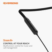 Riversong EA65 StreamN+ Wireless In Ear Neckband Black