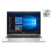 HP ProBook (2019) Laptop - 10th Gen / Intel Core i5-10210U / 15.6inch FHD / 256GB SSD / 8GB RAM / Windows 10 Pro / English & Arabic Keyboard / Silver - [450 G7]
