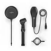 Urage 186007 SoundZ 100 Wired Over Ear Gaming Headset Black + 186018 Stream 400 Plus Gaming Microphone + Exodus 700 Semi-Mechanical Gaming Keyboard