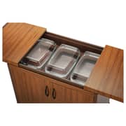 Wolf Power Freestanding 3 Dish Food Warmer Trolley WPS6232GO