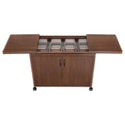 Wolf Power Freestanding 4 Dish Food Warmer Trolley WPS6242DB