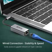 Mowsil Usb Type C To Rj45 Adaptor, Usb C (thunderbolt 3) To Rj45 Gigabit Ethernet Lan Network Converter Adapter