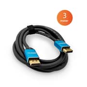 Mowsil Dp To Dp Cable 1.2v 4k 60hz Uhd Displayport Male To Male Monitor Video Cable (3m)
