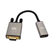 Mowsil Vga To Hdmi Adapter, Vga Male To Hdmi Female Converter Adapter