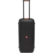 JBL Partybox 310 Portable Bluetooth Party Speaker with 240W Monstrous JBL Pro Sound | Telescopic Handle & Wheels with Guitar & Mic Support