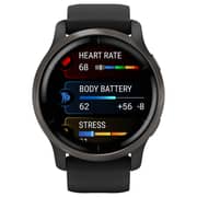 Garmin 010-02430-11 Venu 2 Smart Watch Black