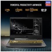 Asus FX506HE-HN009T i7-11800H Gaming Laptop - Intel Core i7 2.3GHz 16GB 1TB 4GB Win10 15.6inch FHD Grey Metal English/Arabic NVIDIA GeForce RTX 3050 Ti