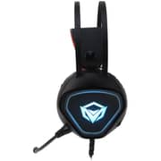 Meetion HP020 Wired Over Ear Backlit Gaming Headphone Black