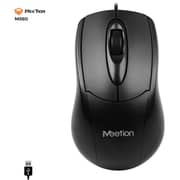Meetion USB Wired Optical Mouse Black