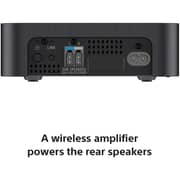 Sony 5.1-Channel Home Cinema Soundbar System with Wireless Rear Speakers, 600W Power, and Bluetooth – HT-S40R