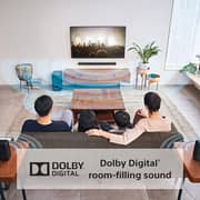 Sony 5.1-Channel Home Cinema Soundbar System with Wireless Rear Speakers, 600W Power, and Bluetooth – HT-S40R