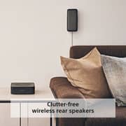 Sony 5.1-Channel Home Cinema Soundbar System with Wireless Rear Speakers, 600W Power, and Bluetooth – HT-S40R