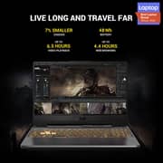 Asus TUF Gaming F15 FX506LH-HN002T Gaming Laptop - Core i5 2.5GHz 8GB 512GB 4GB Win10Home 15.6inch FHD Fortress Grey NVIDIA GeForce GTX 1650