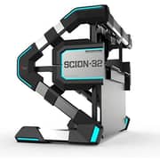 E-blue Scion 2in1 Gaming Station Rgb Led Backlit Gaming Desk + Barebone - Egt546bkaa-ia