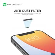Amazing Thing Supreme Glass For Iphone 12 And Iphone 12 Pro Screen Protector (6.1 Inch) Tempered Glass With Dust Filter And Easy Install Tray - [sky View 2.75d]