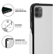 Origami No. 1 Designed For Apple Ipad Pro 12.9 Inch (2021) Case Ultra Smart Cover With 5 In 1 Stand Sync & Charge Compatible With Apple Pencil 2 - Black