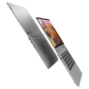 Lenovo Flex 5 82HU008DAX 2-in-1 Laptop - Ryzen 3 2.6GHz 4GB 128GB Win10 14inch FHD Grey Arabic/English Keyboard