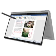 Lenovo Flex 5 82HU008DAX 2-in-1 Laptop - Ryzen 3 2.6GHz 4GB 128GB Win10 14inch FHD Grey Arabic/English Keyboard