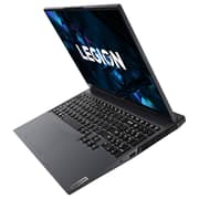 Lenovo Legion 5 Pro (2021) Gaming Laptop - 11th Gen / Intel Core i7-11800H / 16inch FHD / 1TB SSD / 32GB RAM / 8GB / Windows 10 Home / English & Arabic Keyboard / Grey / Middle East Version - [82JD0047AX]