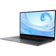 Huawei MateBook D15 (2019) Laptop - 10th Gen / Intel Core i3-10110U / 15.6inch FHD / 8GB RAM / 256GB SSD / Shared Intel UHD Graphics 620 / Windows 10 Home / English & Arabic Keyboard / Space Grey / Middle East Version - [BOHRB-WAI9A]