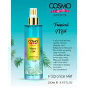 Cosmo Beaute Tropical Mists Fine Fragrance Body Mist - 250ml, Long Lasting, Body Spray, Aloe Vera Extracts, Smell All Day, Fresh Scents, Prime, Body Splash