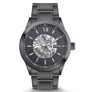 Fossil Mens 48mm Flynn Stainless Steel Watch - Bq2384