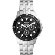 Fossil Mens Fb - 01 Chrono Stainless Steel Band Watch - Fs5837