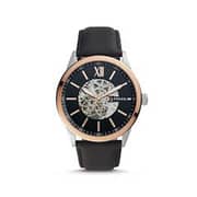 Fossil Mens 48mm Flynn Stainless Steel Watch - Bq2383