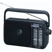 Panasonic 2400DEB-K Portable Radio AM/FM with AC or DC operation. Black