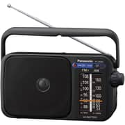 Panasonic RF-2400D Panasonic RF-2400D Portable Radio AM/FM 2Band Receiver Black - Black (Pack of1)