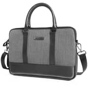 Max & Max Hand Bag 13inch Black/Grey