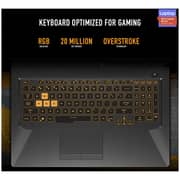Asus TUF Gaming F15 Gaming Laptop - 11th Gen – Core i7 2.3GHz 16GB 1TB 6GB Win10Home 15.6inch FHD Eclipse Grey NVIDIA GeForce RTX 3060 FX506HM HN002T (2021) Middle East Version